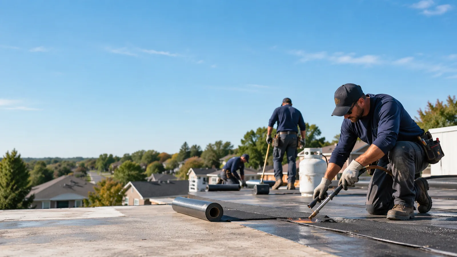 Flat Roof Leak Repair providers in Britt, IA